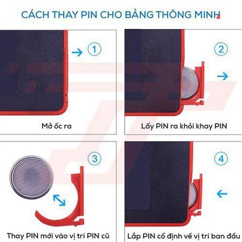 Bảng viết, bảng vẽ điện tử thông minh tự động xóa cho bé, 8''5 inch màu đơn sắc