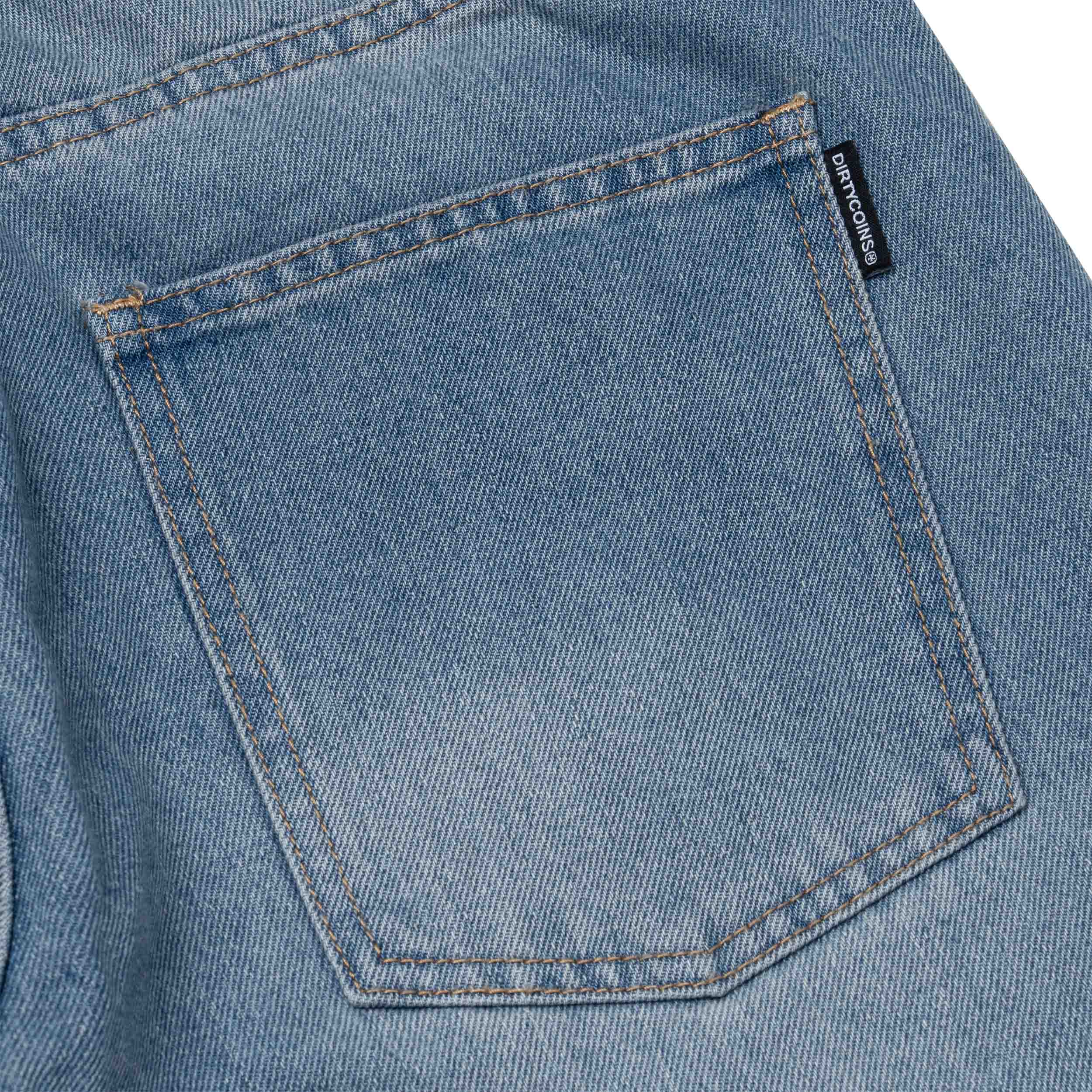Quần DirtyCoins &quot;Y&quot; Embroidery Relaxed Denim Pants