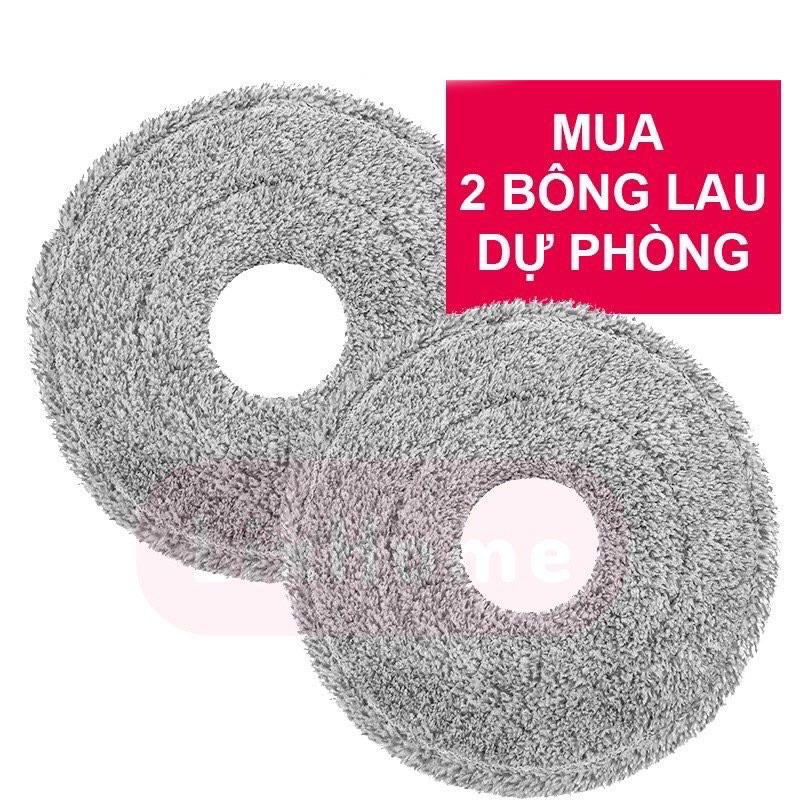 Bộ cây lau nhà tự vắt thông minh K9 chổi lau nhà tách nước bẩn 360 độ siêu sạch - Cây chổi lau nhà xoay 360 kèm thùng