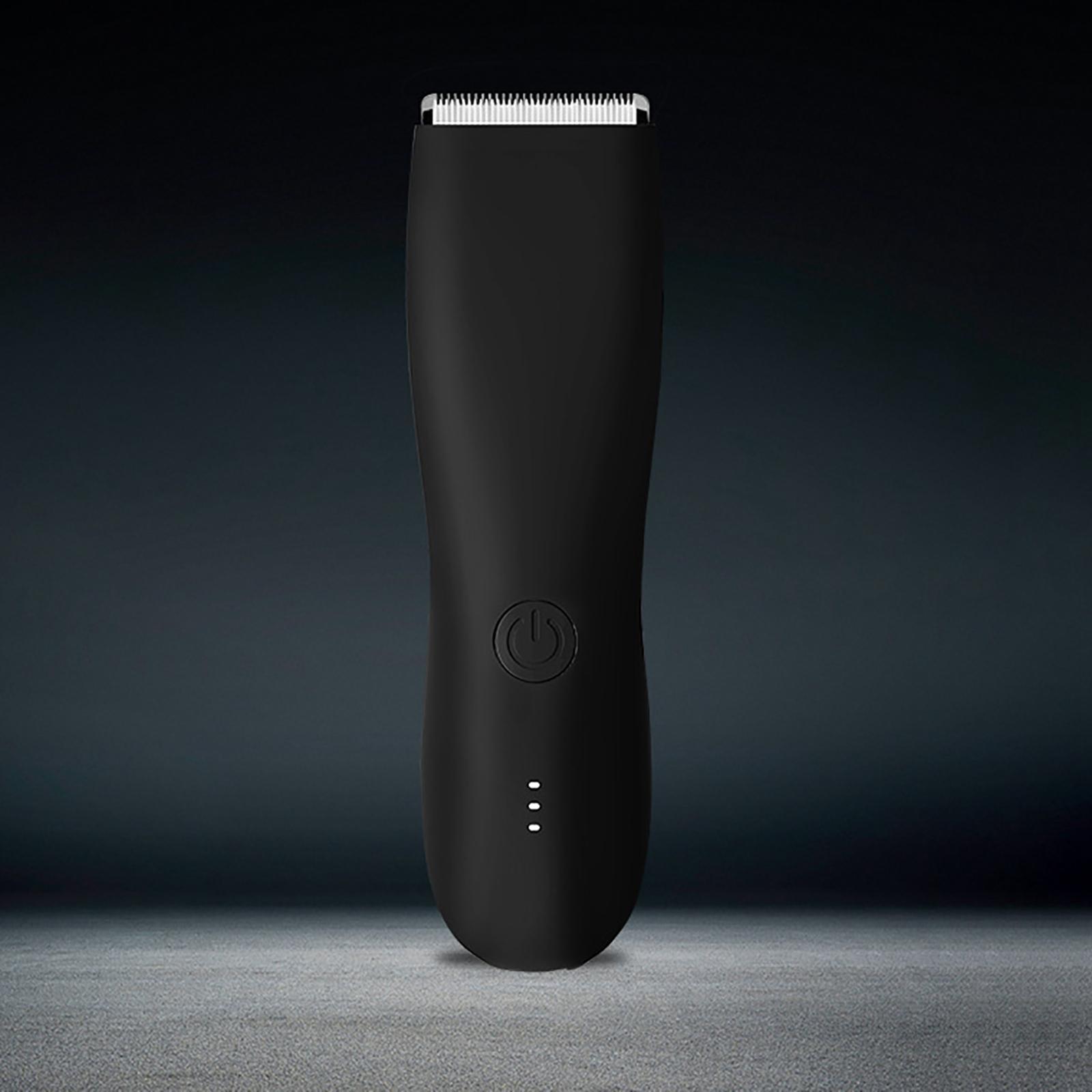 Electric Hair Shaver, Cordless Silent Rechargeable Ceramic Cutter Head Trimmer for Full Body