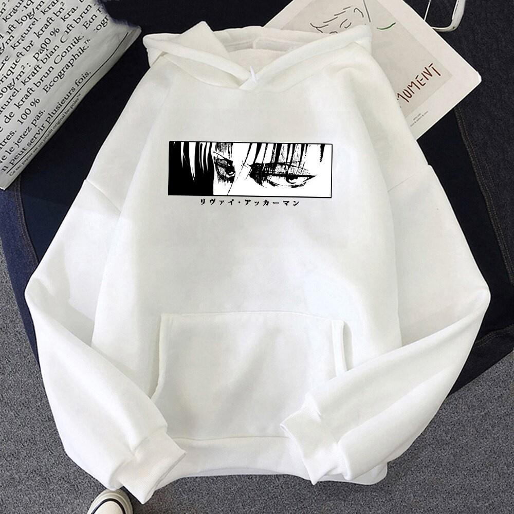 Áo Hoodie Tay Dài unisex In Hình Levi Ackerman Phim Attack On Titan anime độc đẹp giá rẻ