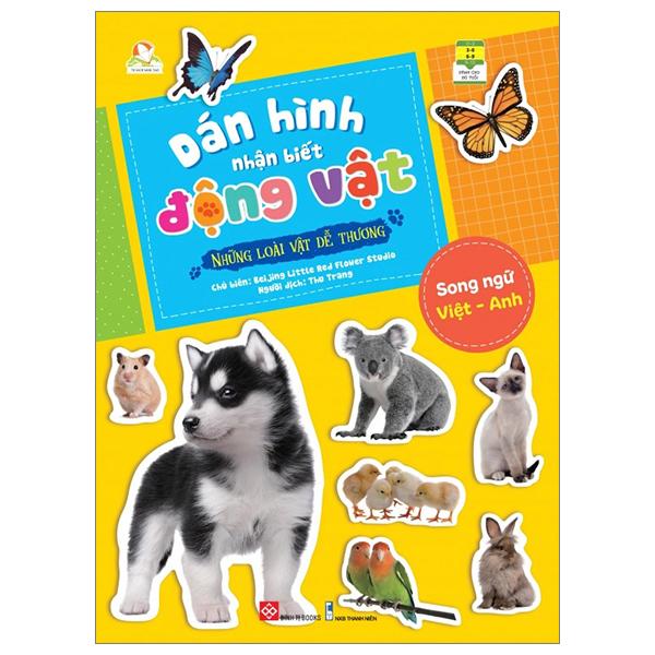 Dán Hình Nhận Biết Động Vật - Những Loài Vật Dễ Thương