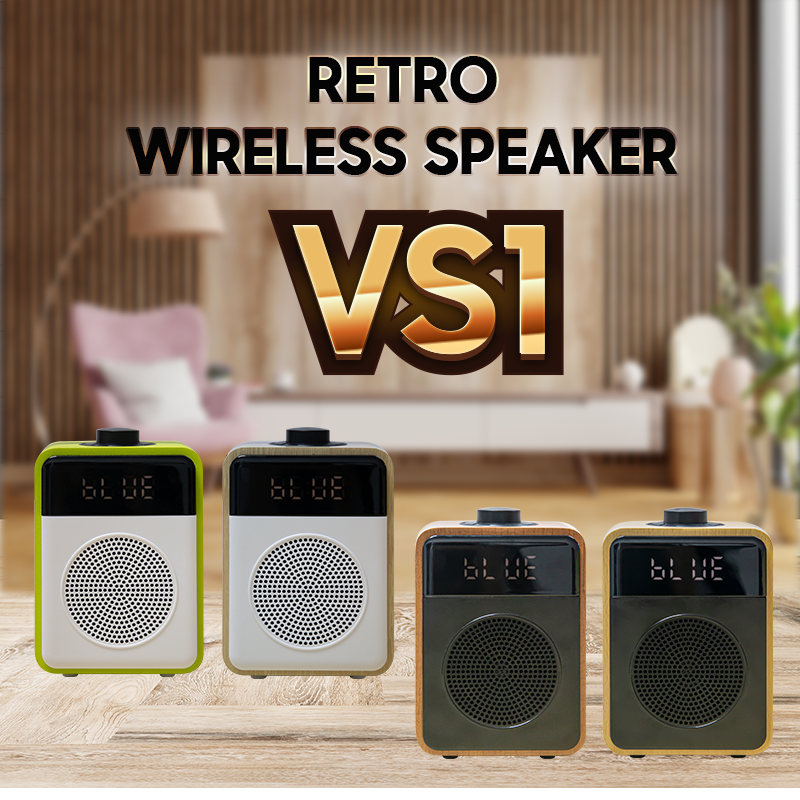 Loa Bluetooth Việt Star Quốc Tế VS1 Công Suất 10W, Màu Ngẫu Nhiên - Hàng Chính Hãng