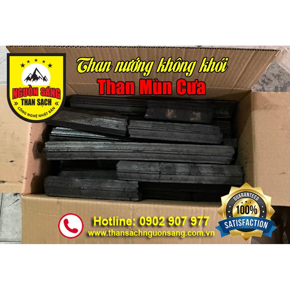 Than sạch không khói (10Kg) dùng cho Bà Đẻ, Hơ sau khi sinh em bé (Than Hoa không khói, Than củi) Công nghệ Nhật Bản