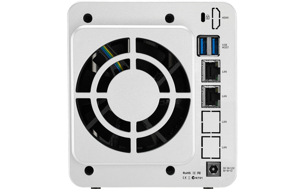 Bộ lưu trữ mạng NAS TerraMaster F2-221, Intel Dual-core 2.0GHz, 6GB RAM, LAN 2x 1GbE, 2 khay ổ cứng RAID 0,1,JBOD,Single - Hàng chính hãng