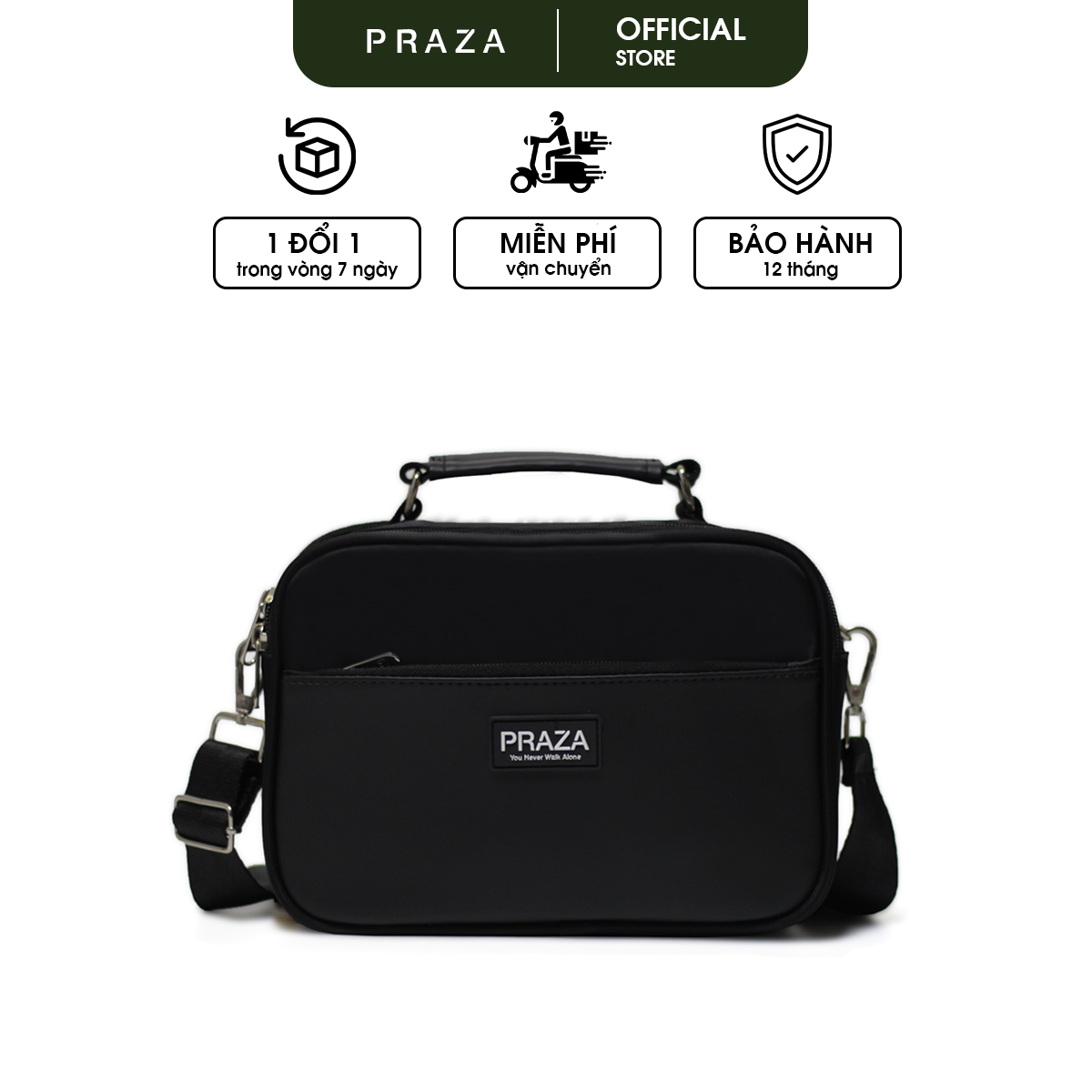 Túi Hộp Đeo Chéo DANNY Đa Năng Chất Vải Oxford Cao Cấp - DCTK142