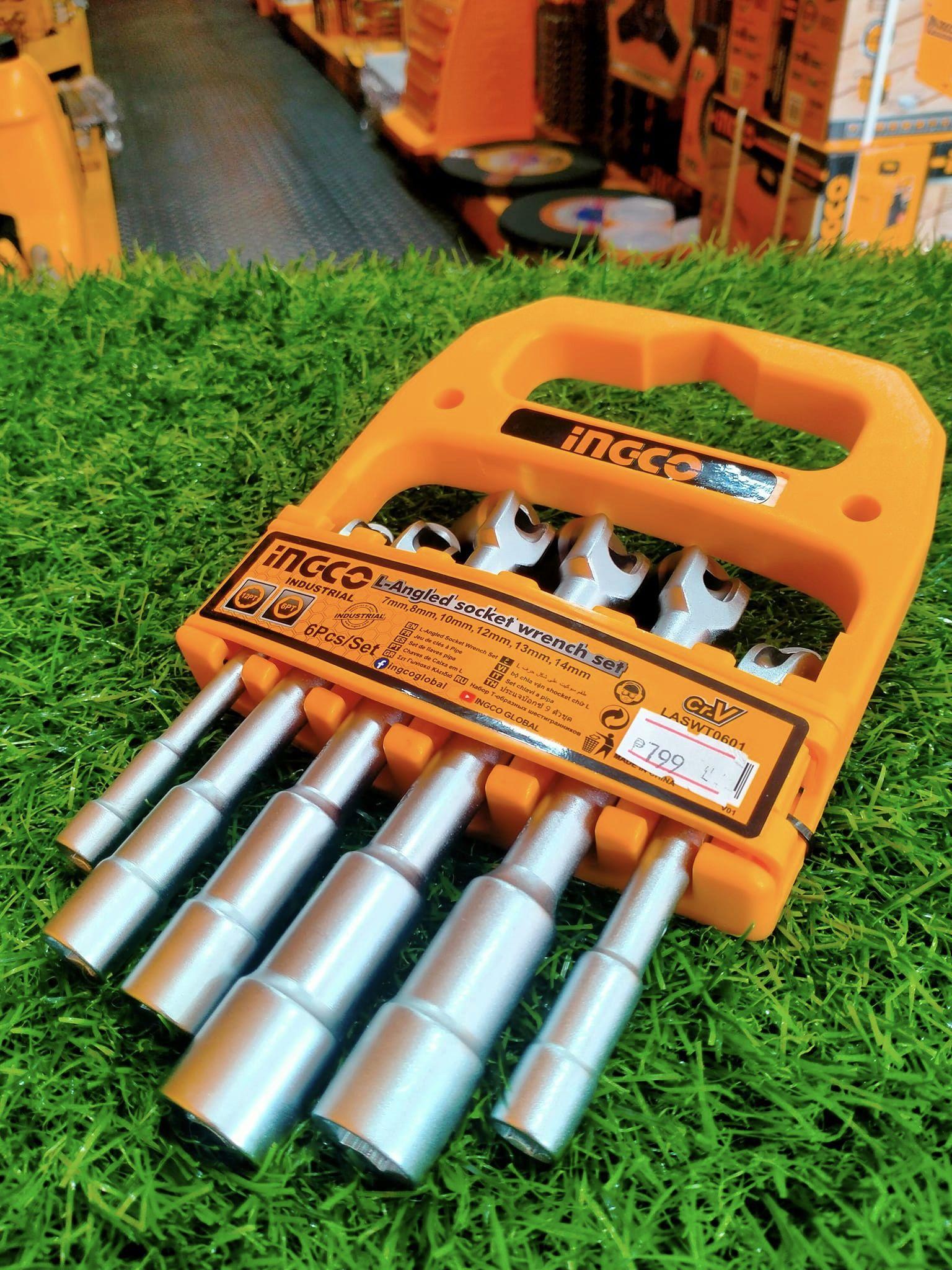 BỘ 6 CHÌA VẶN GÓC CHỮ L INGCO LASWT0601 - HÀNG CHÍNH HÃNG