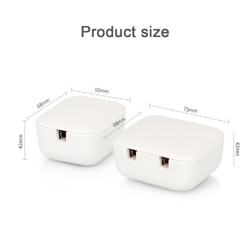 Hộp tiệt trùng bàn chải đánh răng bằng tia UV Light, sạc USB, Giá đỡ bàn chải đánh răng