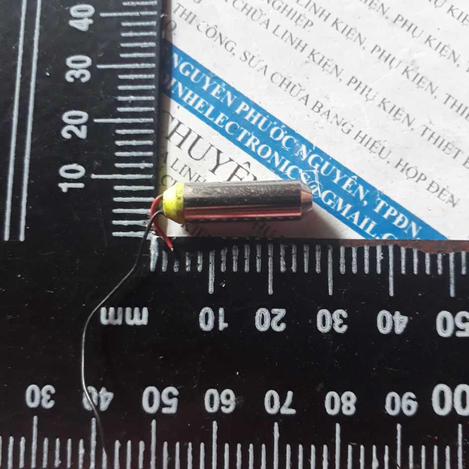 Động cơ rung coreless chống nước, 1.5-4.5V 7*22mm chạy êm, rung mạnh kde2581