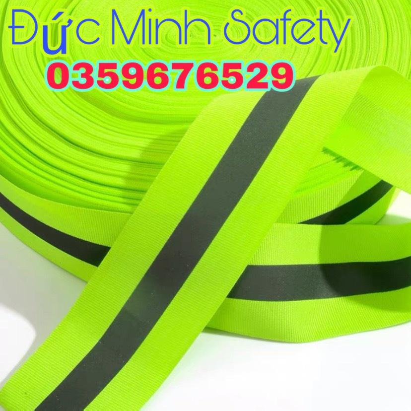 CUỘN DÂY PHẢN QUANG VẢI SỌC XÁM