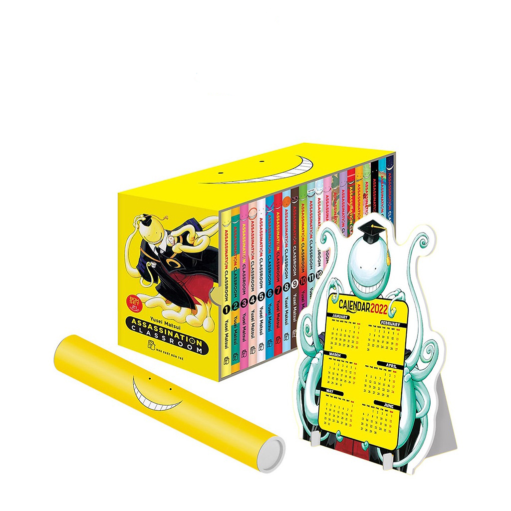 Boxset Trọn Bộ 21 Tập: Assassination Classroom - Lớp Học Ám Sát