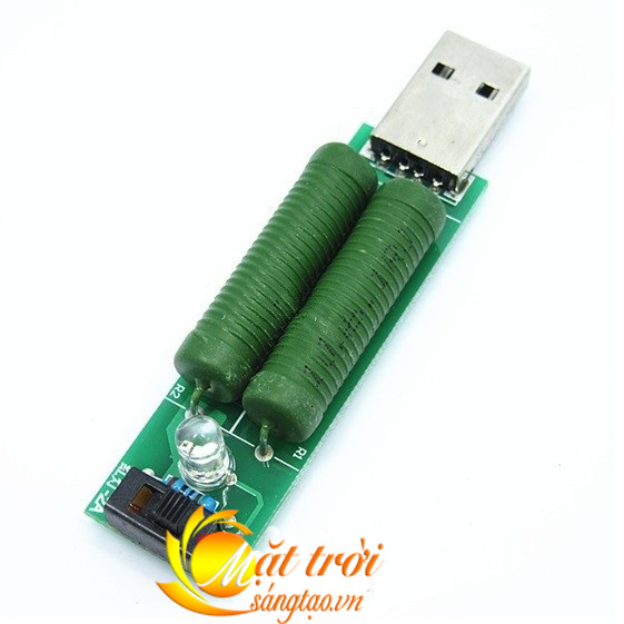 Điện trở xả pin 1A-2A cắm cổng USB