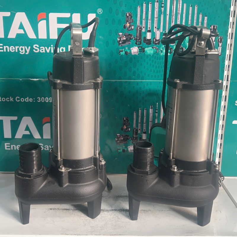 Máy bơm chìm nước thải 750W Thân INOX 304 TAIFU WFD25-11-0.75 và WFD25-11-0.75A - Bảo hành 1 năm