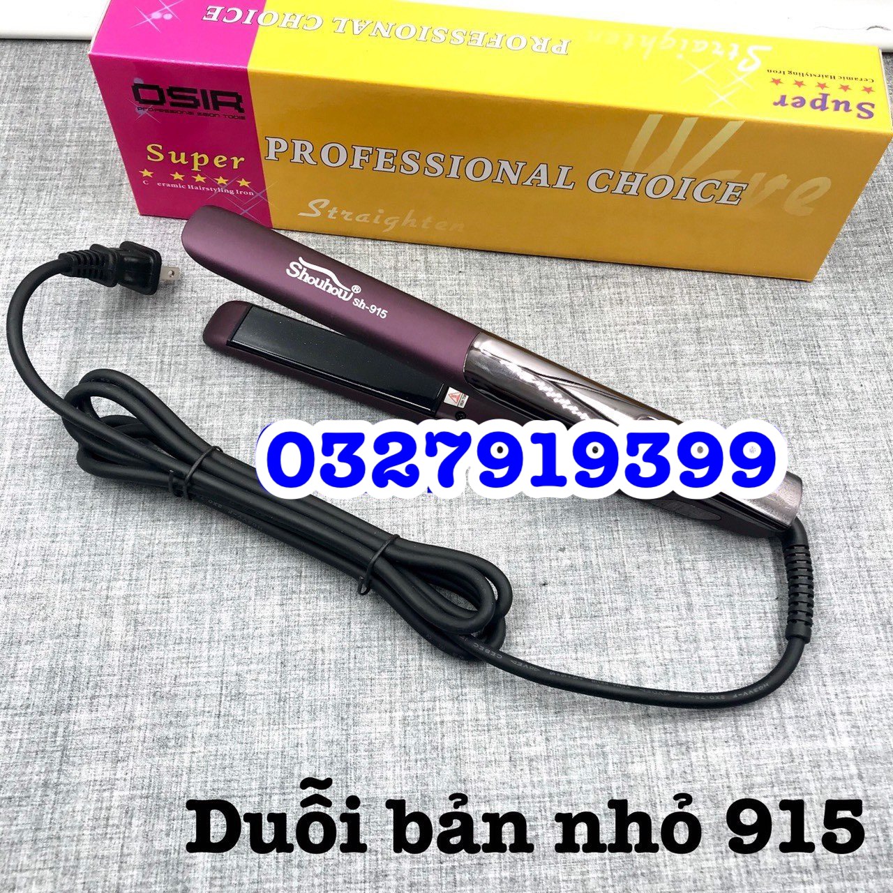 Máy duỗi tóc cao cấp bản nhỏ HQ 915