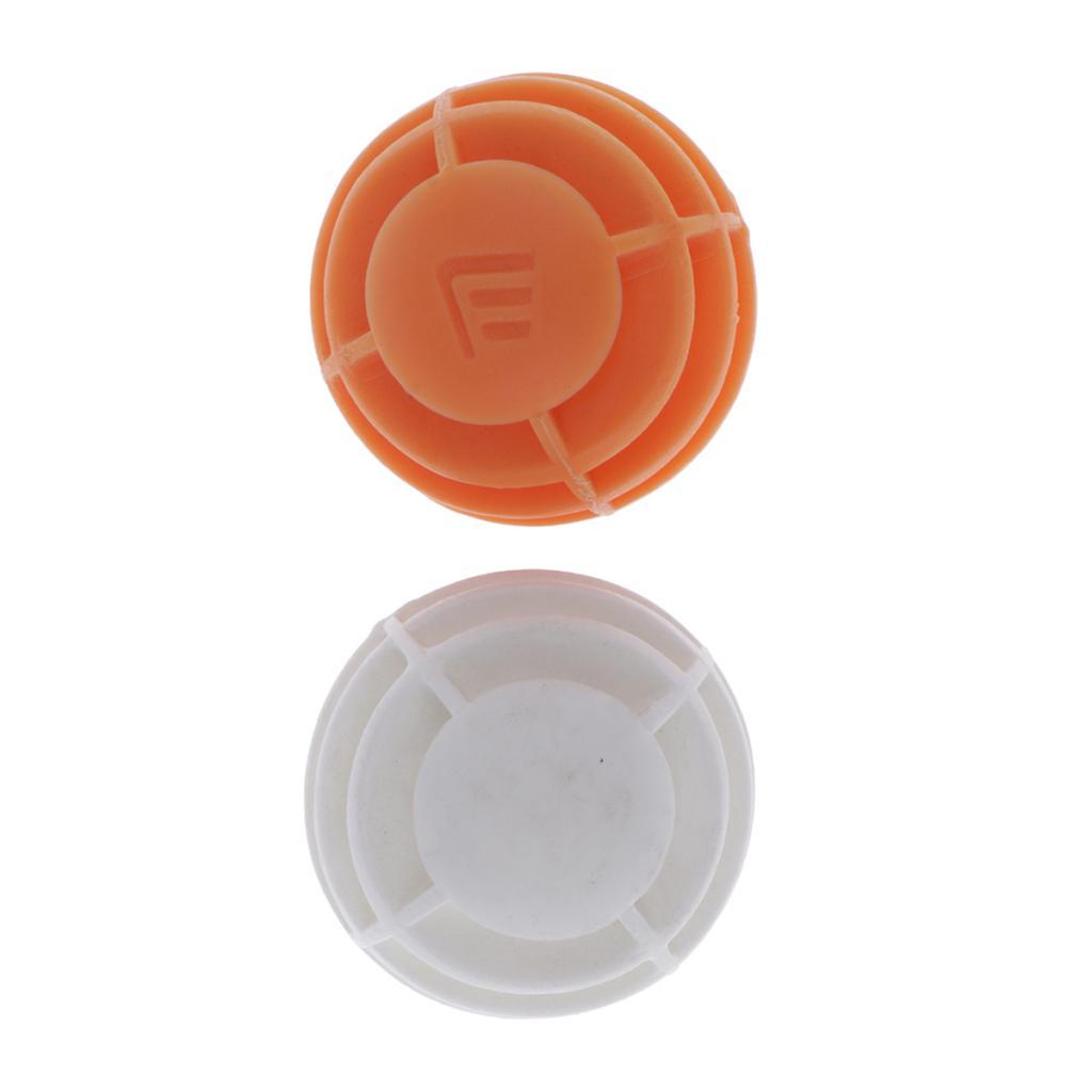 2 Pieces Lightweight Soft Sponge Rainbow Indoor Practice Golf Training Balls