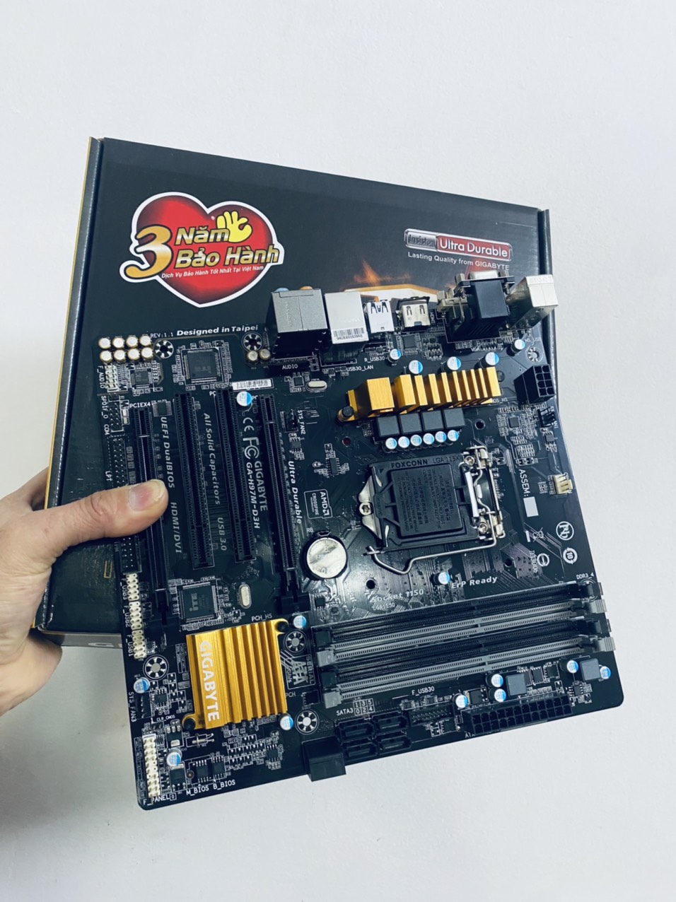 Bo Mạch Chủ Gigabyte GA-H97M-D3H - Hàng Chính Hãng