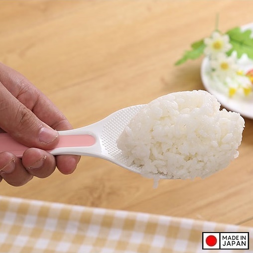 Muôi xới cơm chống dính Nakaya - Cán màu - Hàng Nội Địa Nhật Bản nhập khẩu
