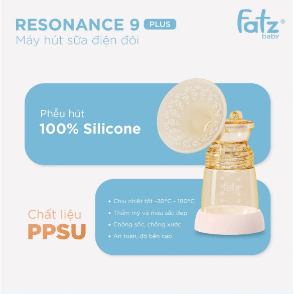 Máy hút sữa điện đôi Resonance 9 Plus- FB1168MB