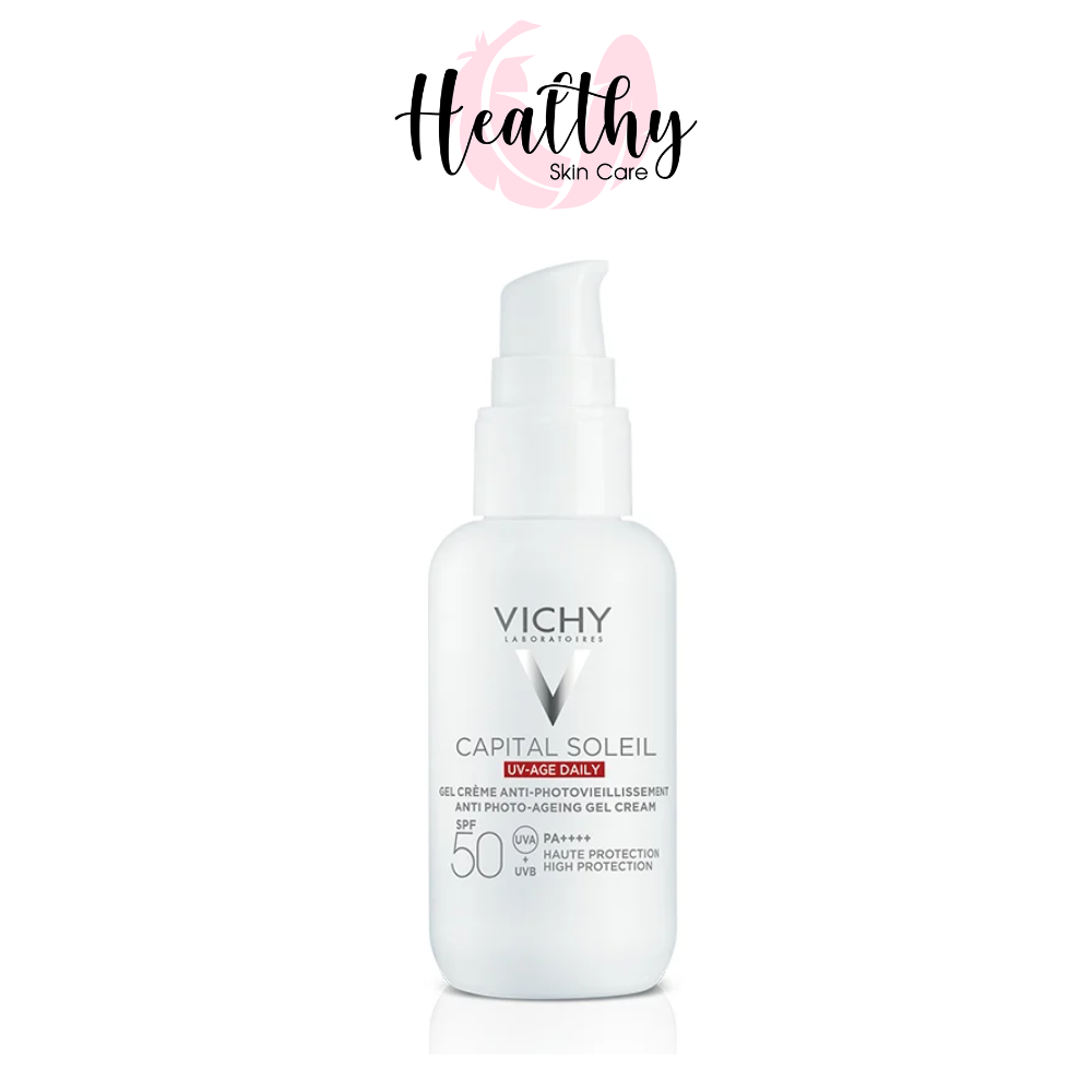 Gel Chống Nắng Bảo Vệ Da Và Ngăn Ngừa Thâm Nám, Đốm Nâu, Nếp Nhăn Vichy UV Age Daily 50ml