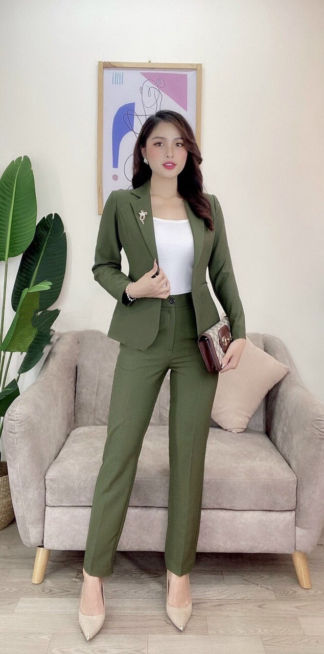 Bộ Vest Nữ Thời Trang Công Sở