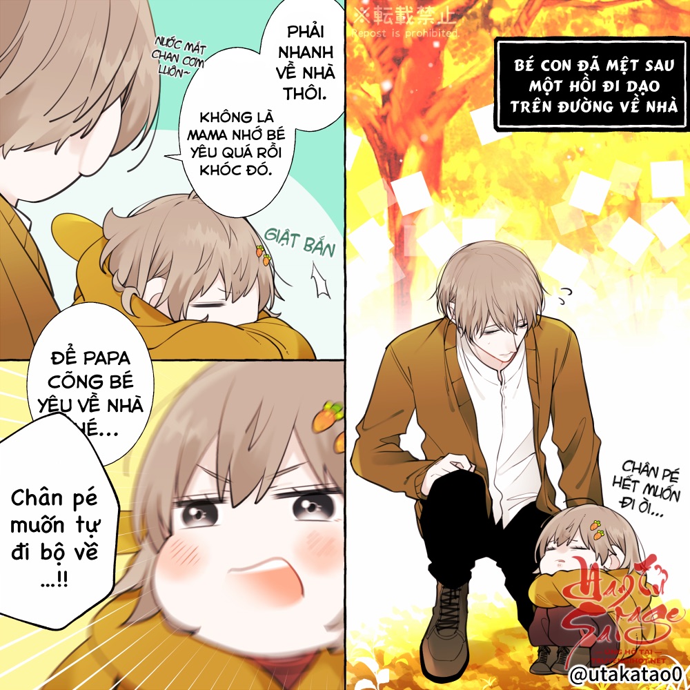 papa khi đi làm và khi ở nhà chapter 23 3