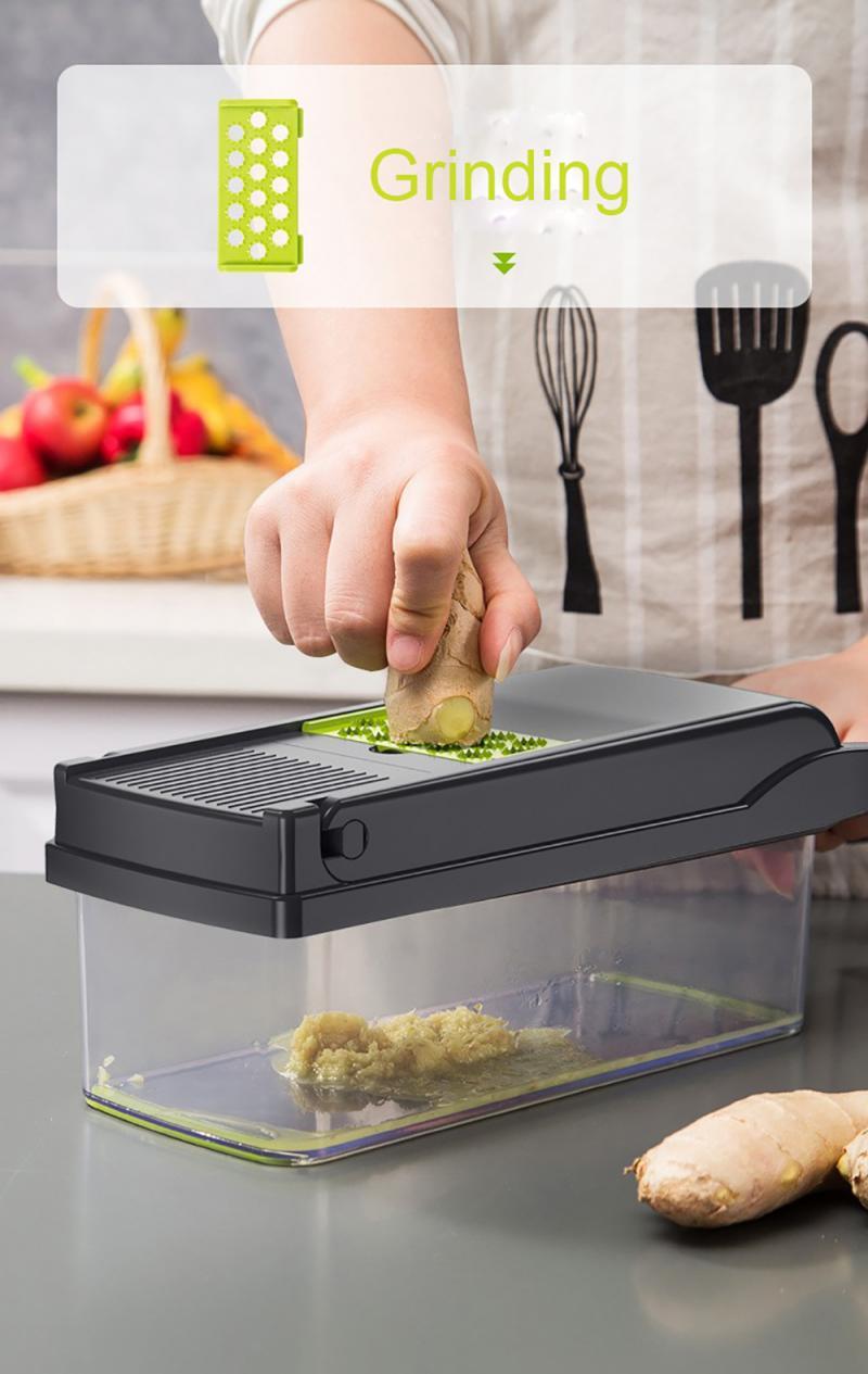 7 Trong 1 Dao Cắt Trái Cây Khoai Tây Dao Gọt Vỏ Cà Rốt Phô Mai Xay Rau Củ Quả Máy Thái Rau Củ Quả Phụ Kiện Nhà Bếp Mandoline Máy Thái