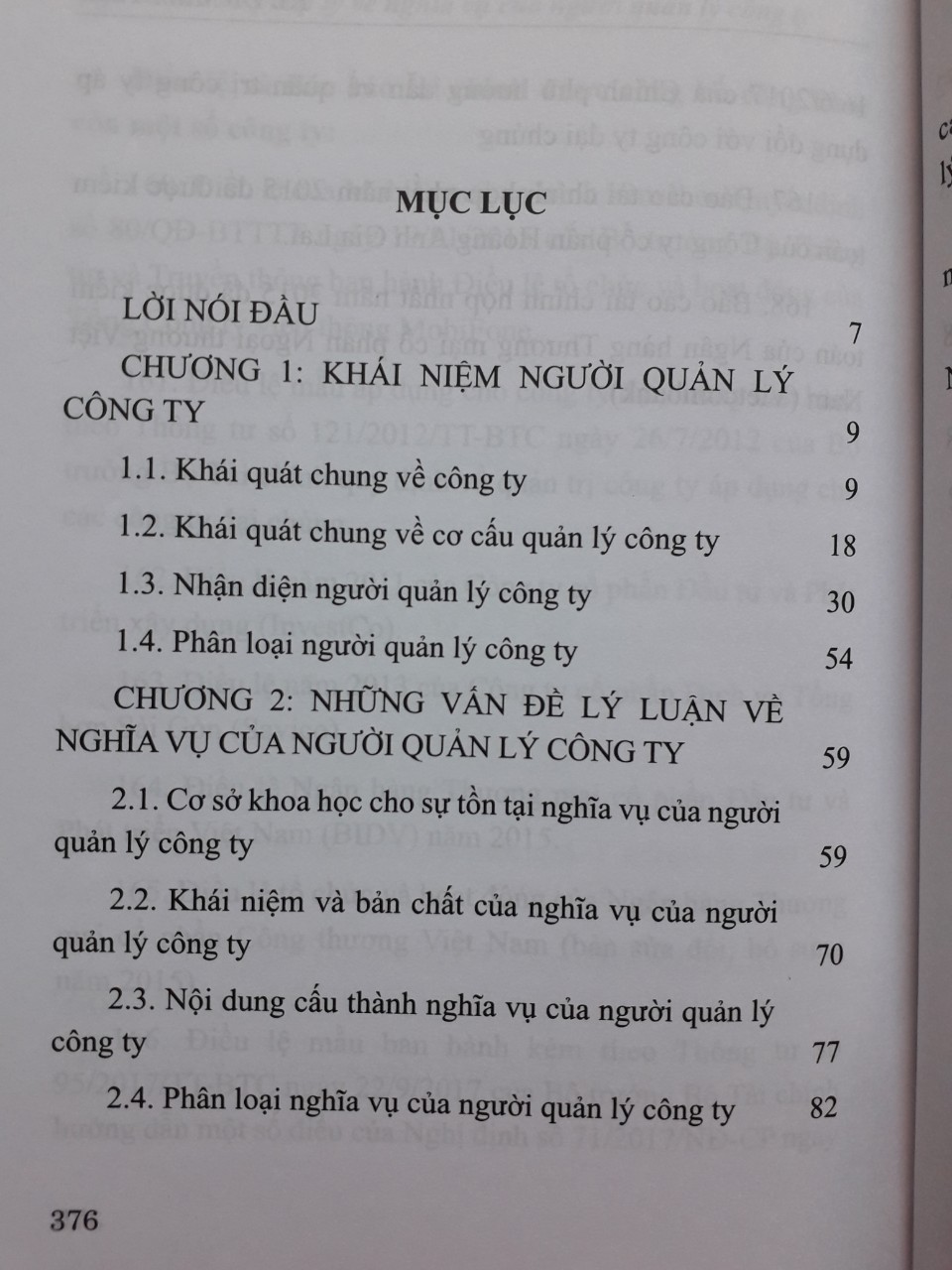 Một Số Vấn Đề Pháp Lý Về Nghĩa Vụ Của Người Quản Lý Công Ty