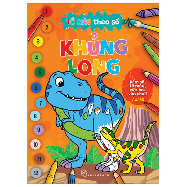Combo 4 Cuốn Tô Màu Theo Số