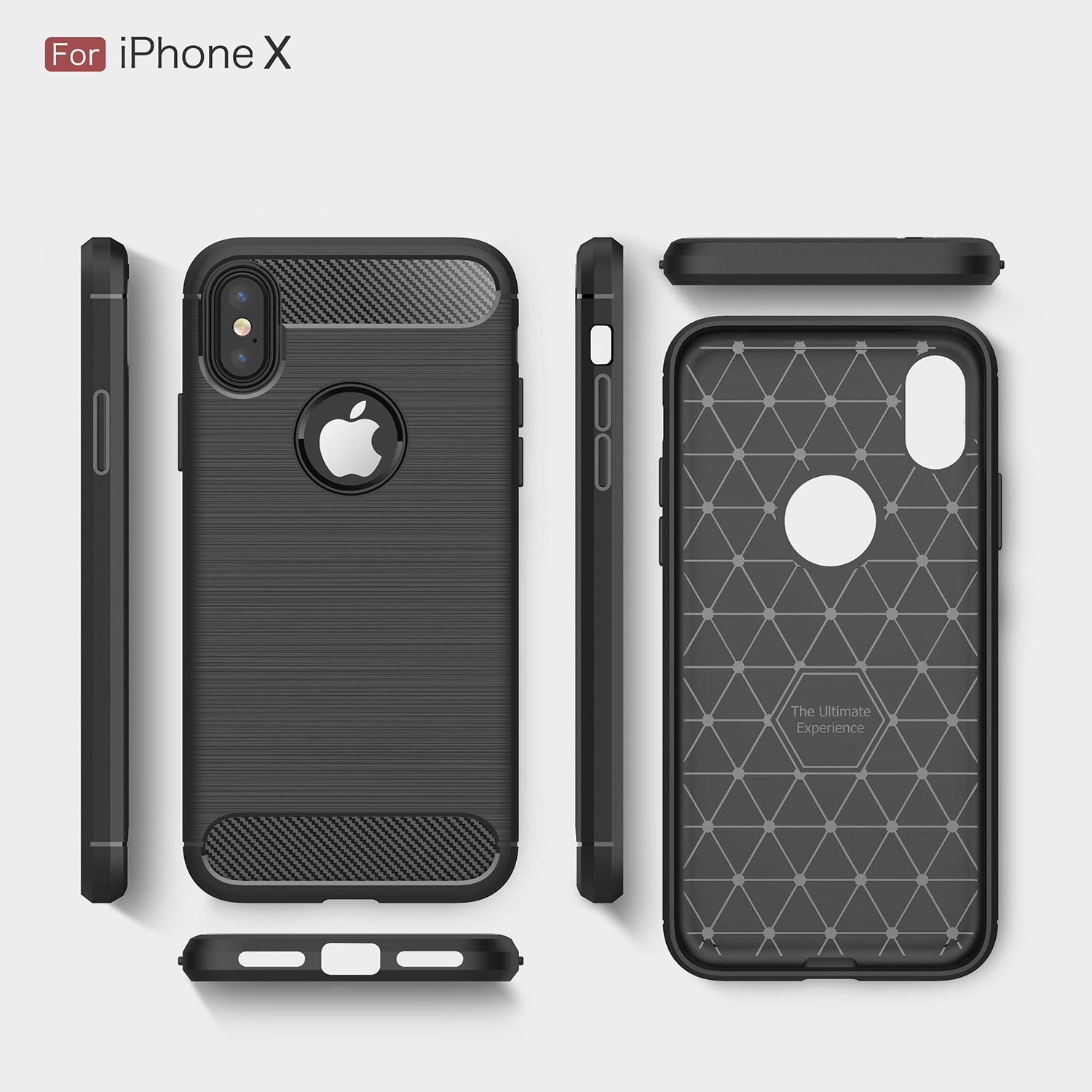 Ốp lưng chống sốc Likgus cho iPhone X / Xs - Hàng chính hãng