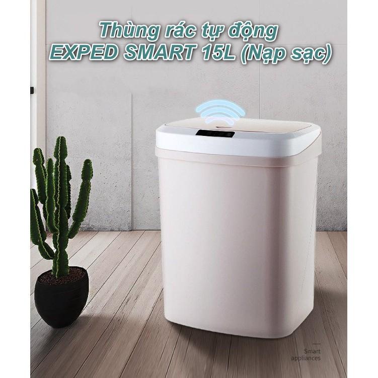Thùng rác tự động 15L