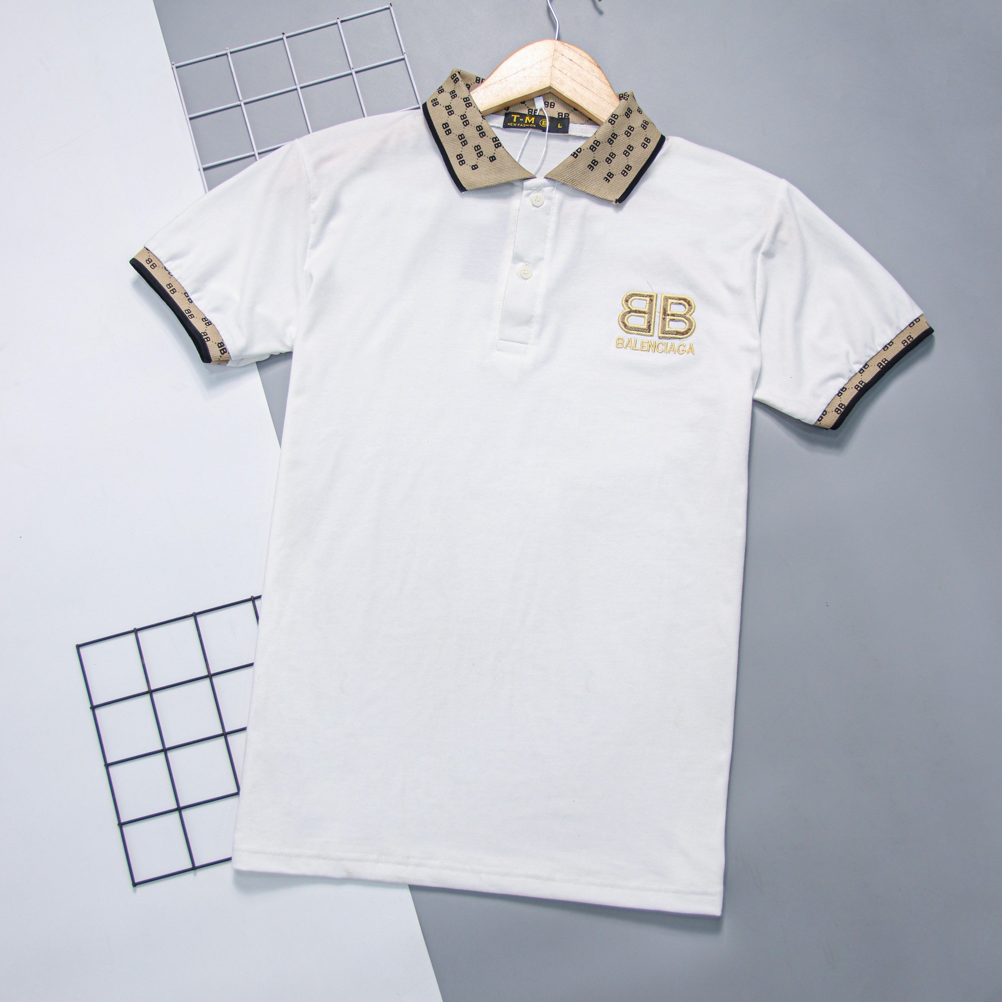 Áo Thun Polo nam ngắn tay cổ bẻ viền tay và cổ thêu logo vải thun cotton 4 chiều co dãn cực kỳ sang trọng lịch lãm