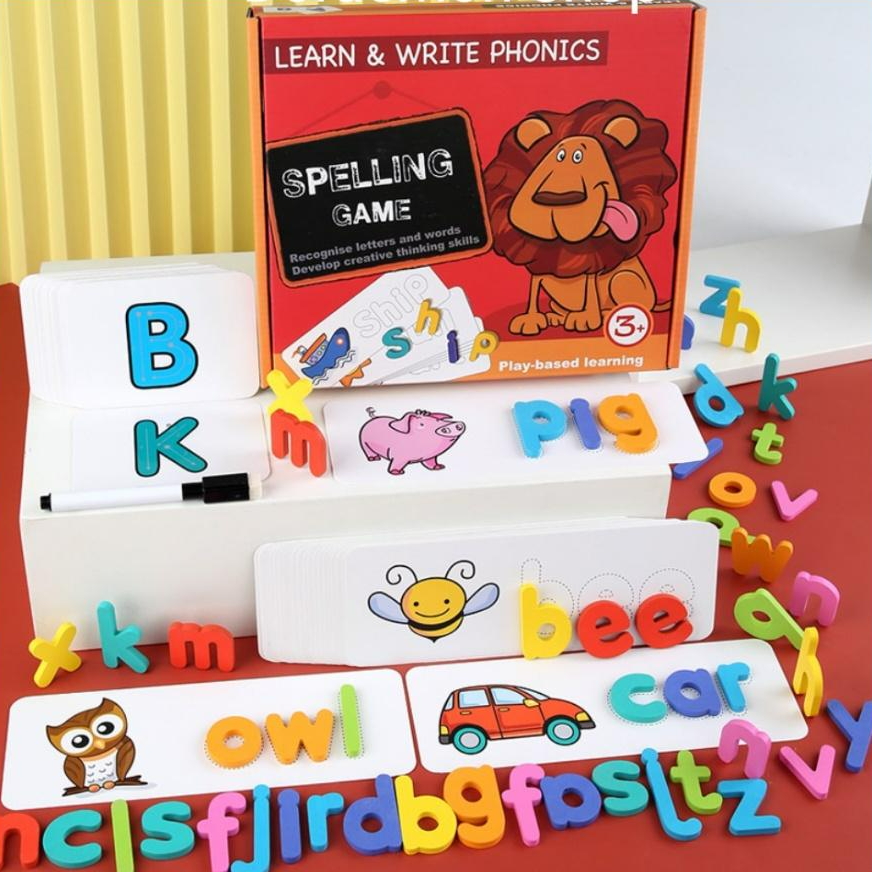 Spelling game - Trò chơi đánh vần ghép từ vựng tiếng Anh