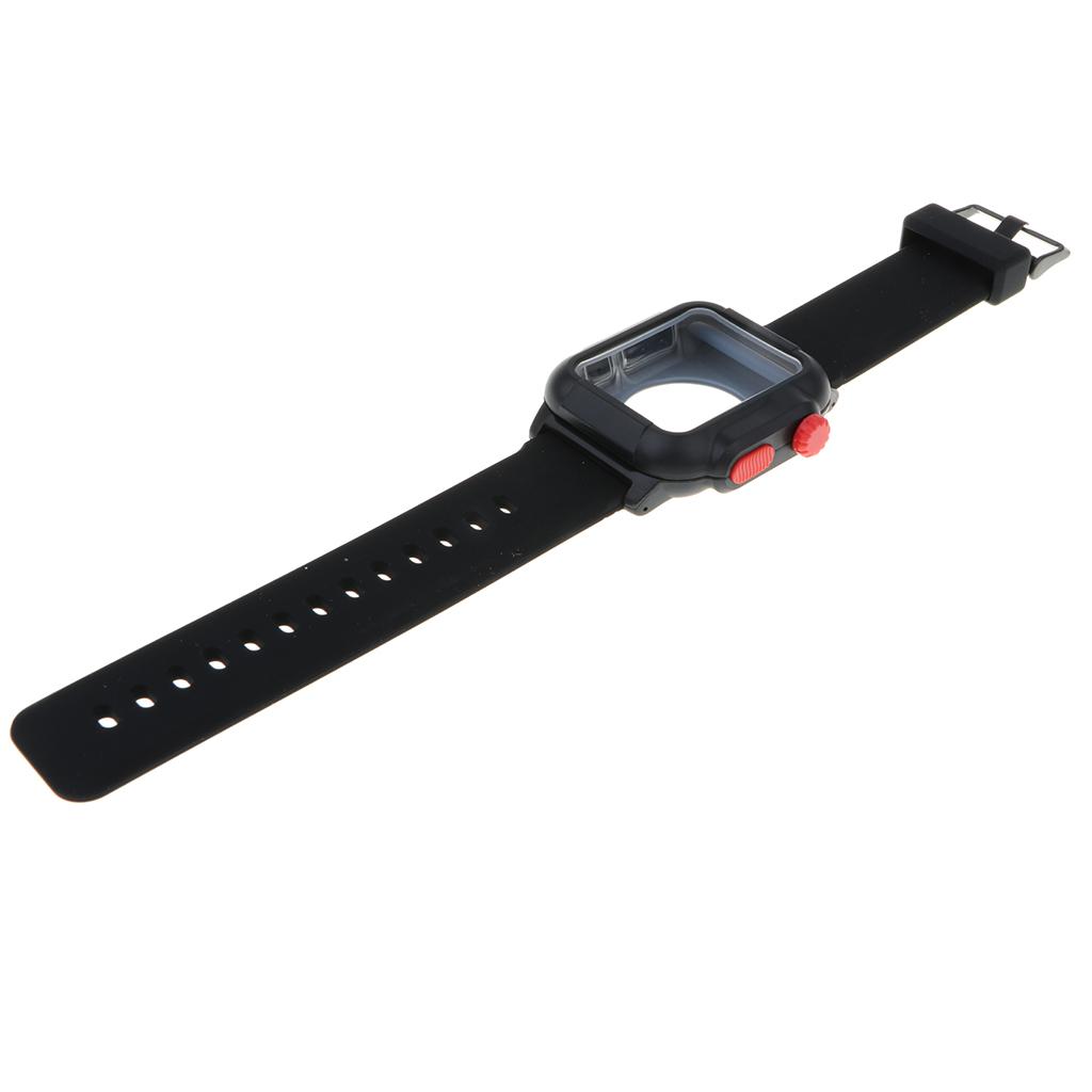 Waterproof Protective Case / Watch Band Strap Comfortable for iWatch Apple Watch Series 3/2/1 42mm