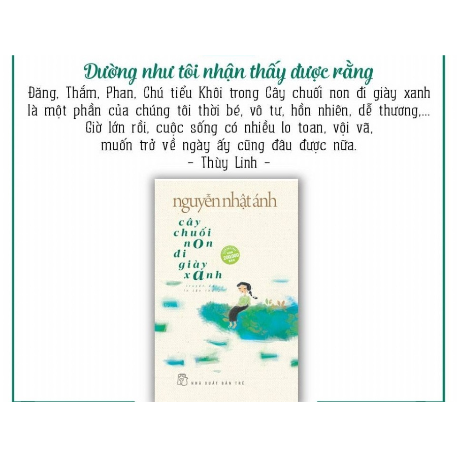 Sách Cây chuối non đi giày xanh - NNA