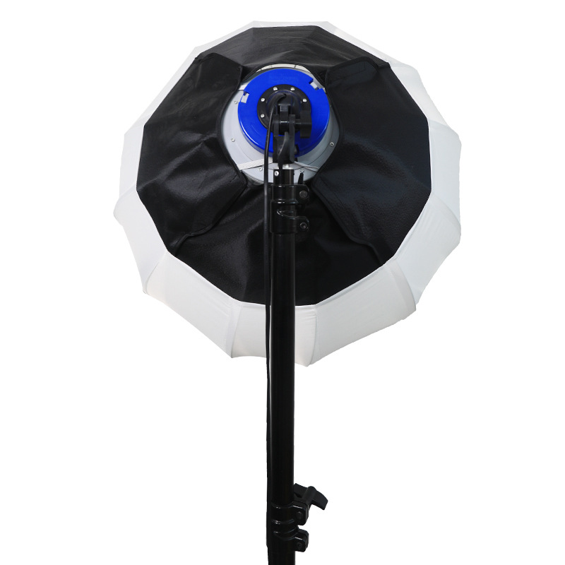 Softbox cầu tròn 65 cm làm mềm ánh sáng đèn 285w chân cao 2m3 hỗ trợ chụp ảnh chuyên nghiệp