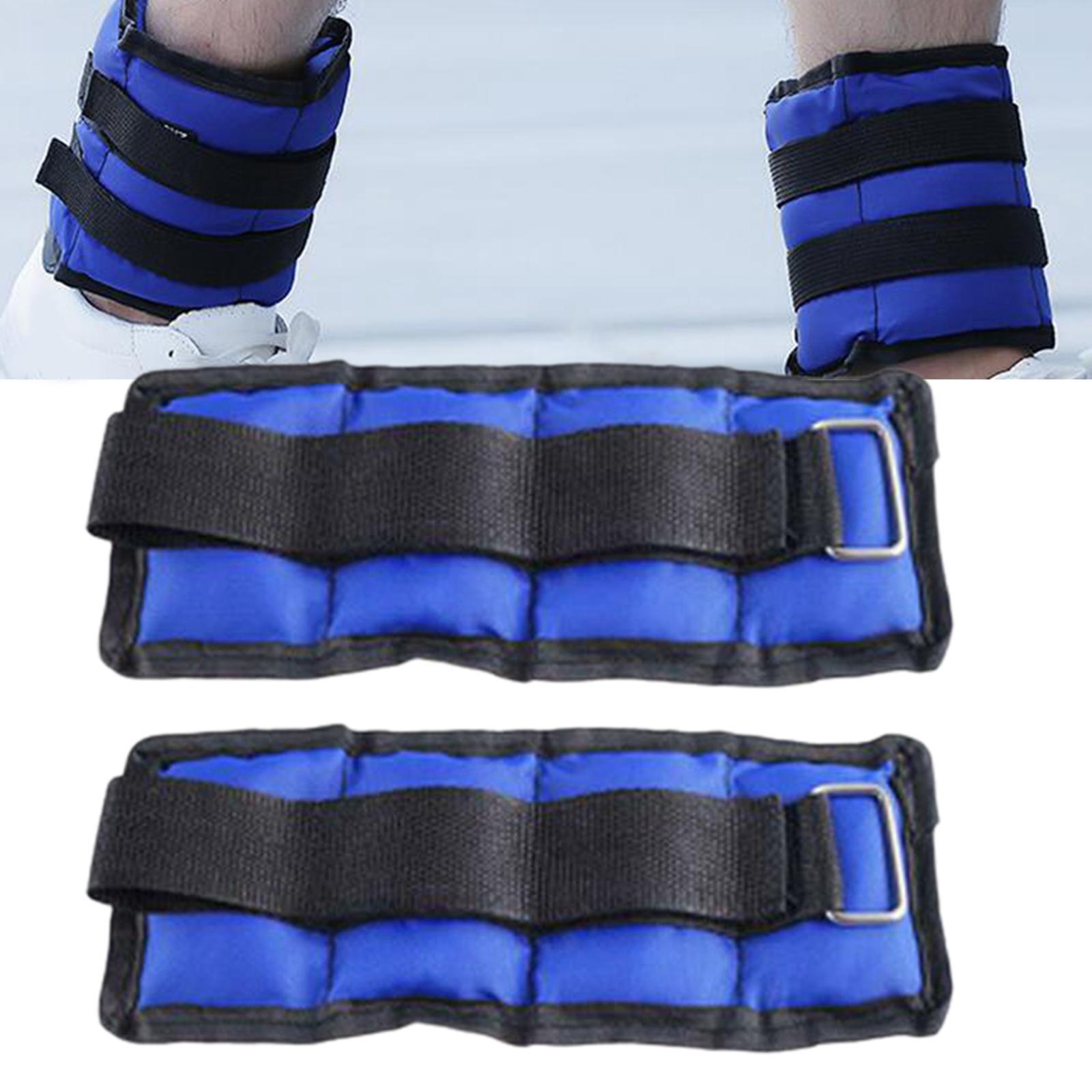 2x Wrist Ankle Weights Women Men Strength Training Arm Leg Weight Straps