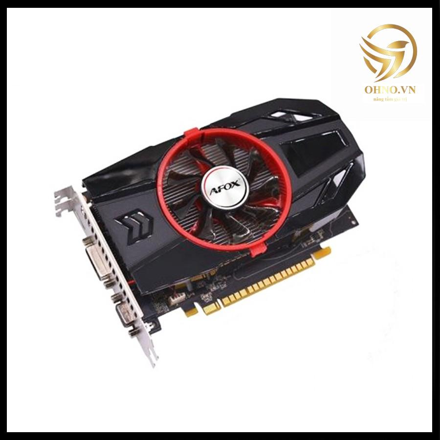 Card Màn Hình VGA AFOX GTX 750Ti Card Đồ Họa 2G Rời Cho Máy Tính PC -hàng chính hãng