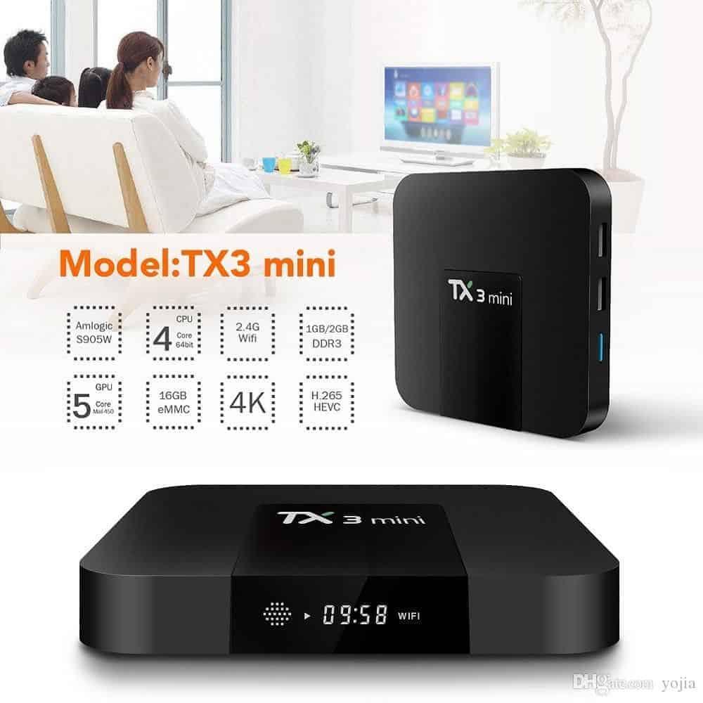 TX3 mini mới có bộ điều khiển giọng nói tiếng việt hỗ trợ bluetooth 2G Ram 16G Rom Tìm kiếm giọng nói cử chỉ cài sẵn chương trình tivi và xem phim HD miễn phí vĩnh viễn - Hàng nhập khẩu