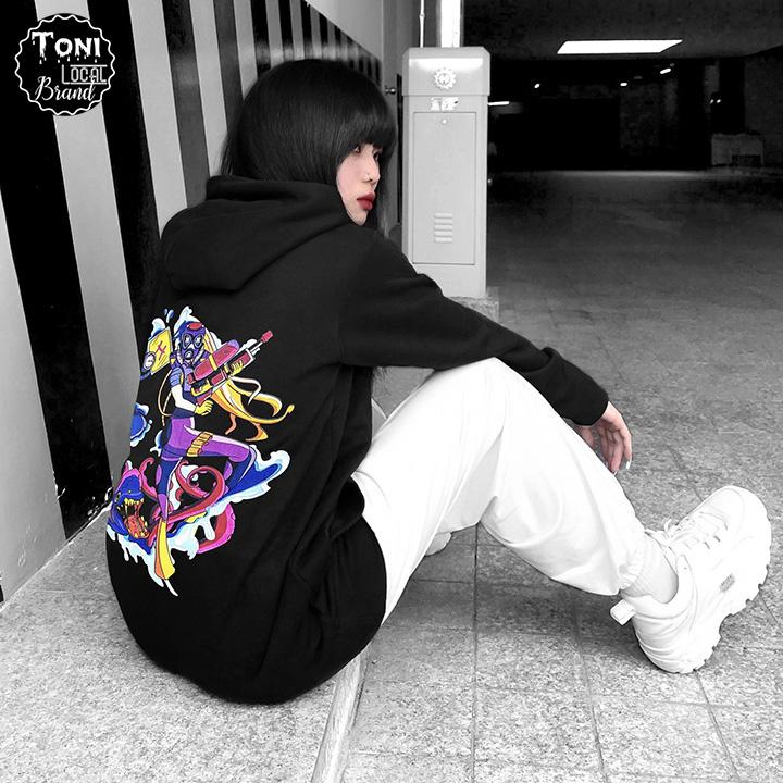 Áo Hoodie Local Brand Unisex SONG NGƯ Nỉ Bông Form Rộng Full Box (HD9080L - Bộ Sưu Tập 12 Cung Hoàng Đạo)