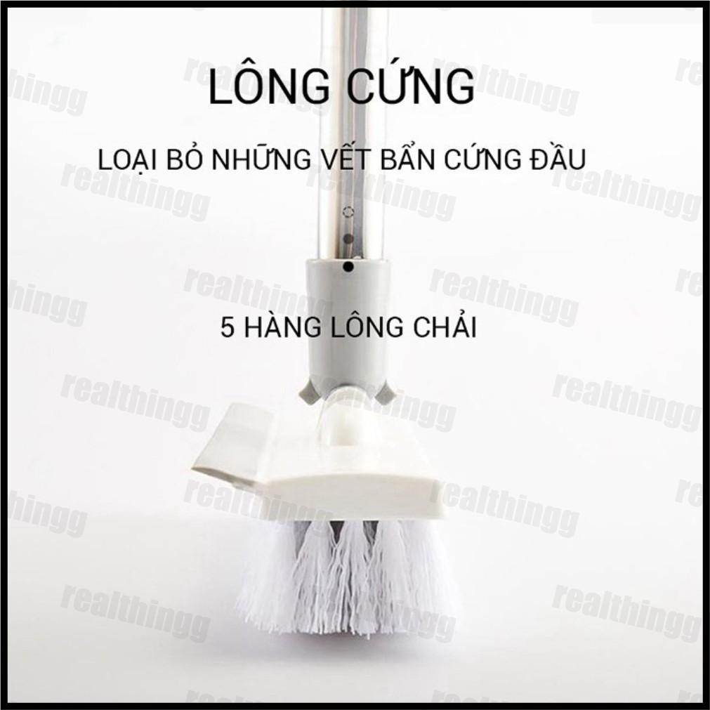 Chổi lau sàn thông minh, chổi chà sàn gạt nước quét gạch 2 đầu tiện lợi dễ điều chỉnh chiều dài tiện lợi