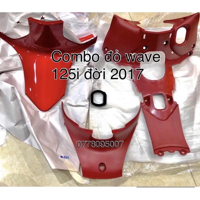 3 miếng nhựa đỏ đời 2017 dành cho wave 125i