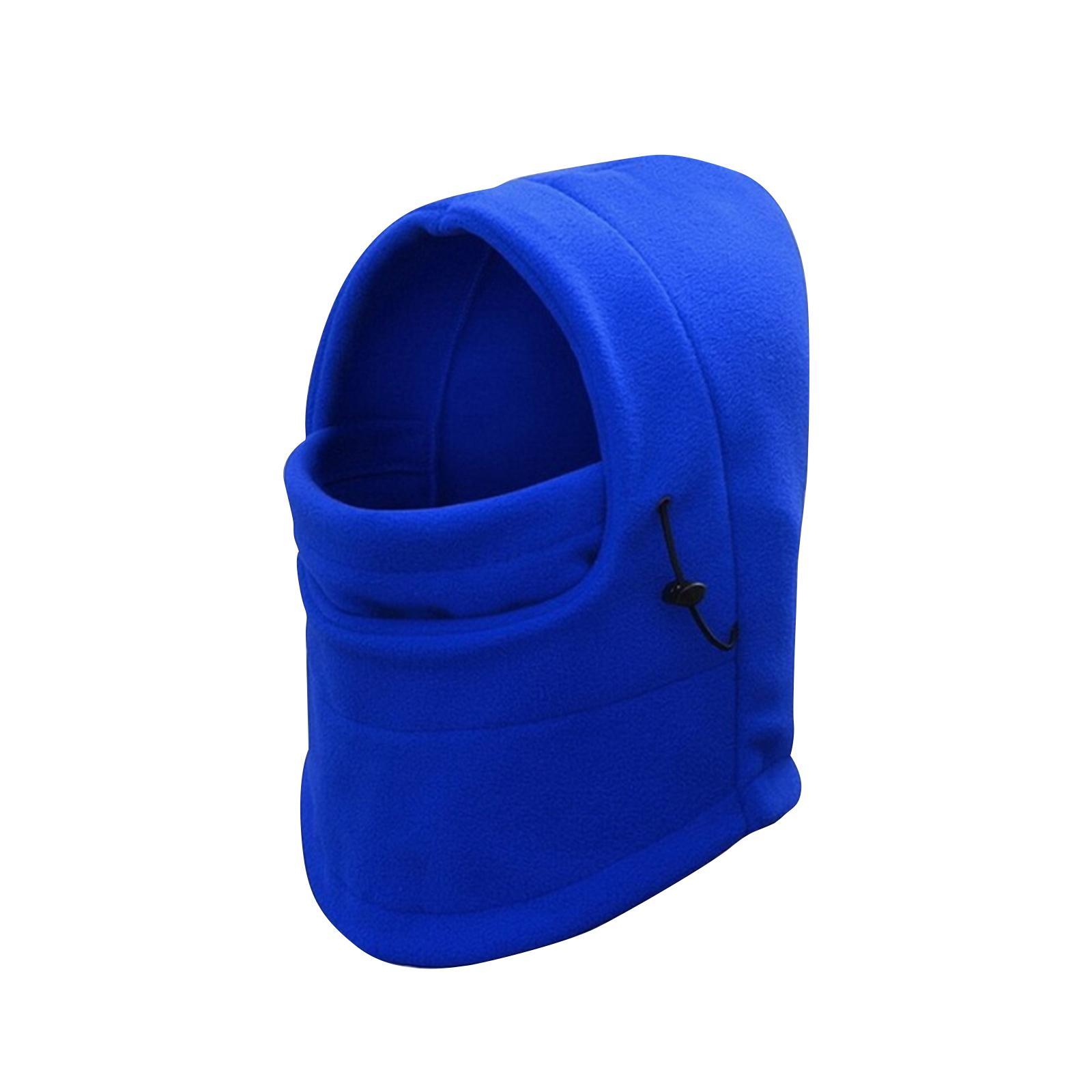 Balaclava Adjustable Scarf Winter Hat Windproof Neck Warmer Comfortable Red