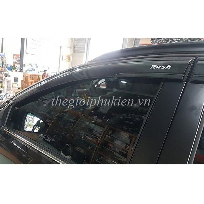 Bộ vè che mưa ABS Toyota Rush cao cấp