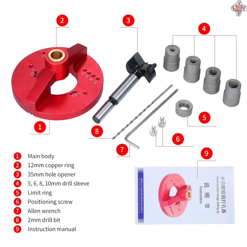 Bộ Dụng Cụ Gia Công Vật Liệu Gỗ Đa Năng