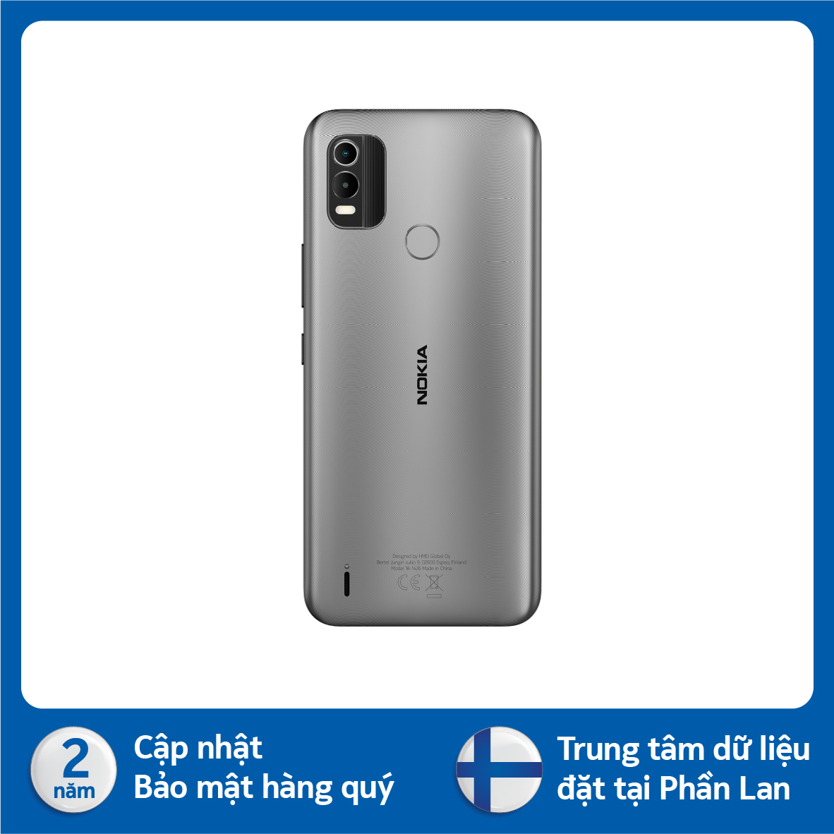 Điện thoại Nokia C21 Plus 3G/64G - Hàng chính hãng - Xám ánh kim