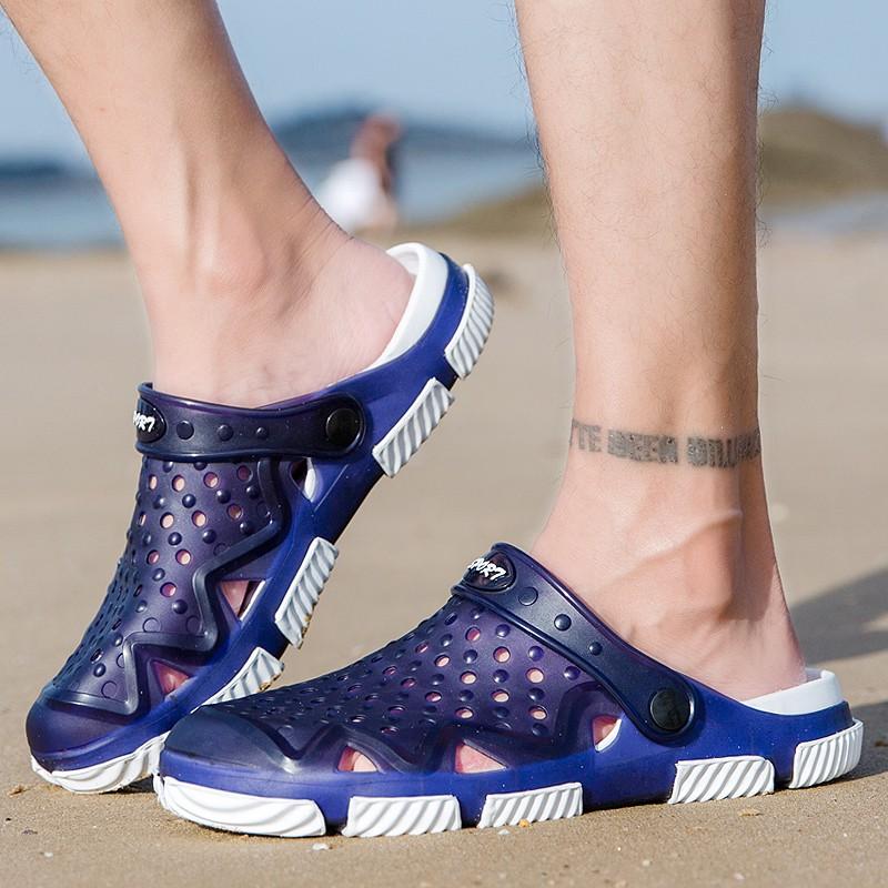 Sandals men beach shoes