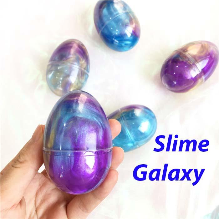SLIME Trứng Galaxy phối màu cực đẹp thiết kế độc đáo ấn tượng Đồ chơi Slam Gudetama