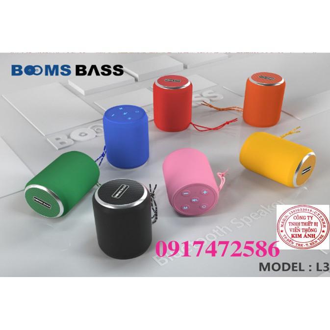 Loa Bluetooth Không Dây Mini Booms Bass-L3
