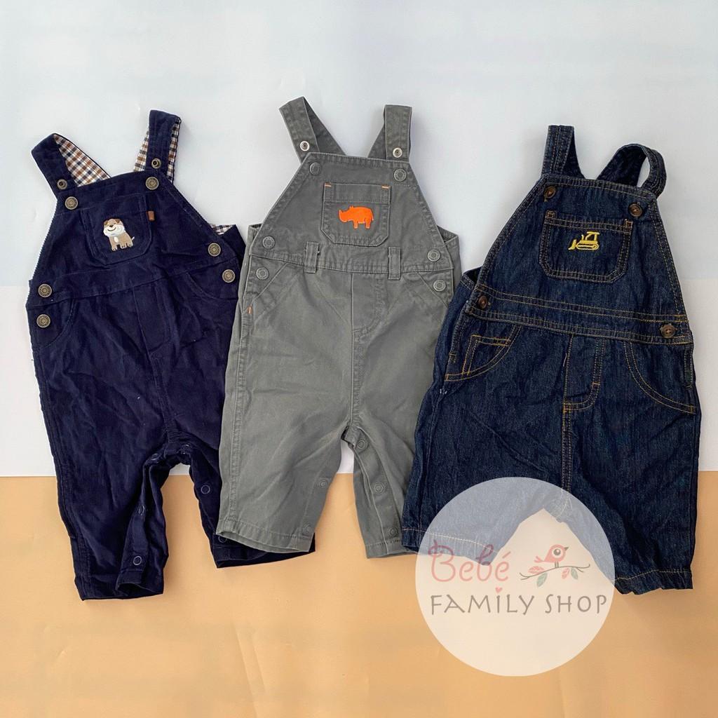 Yếm quần bé trai size 0-24M