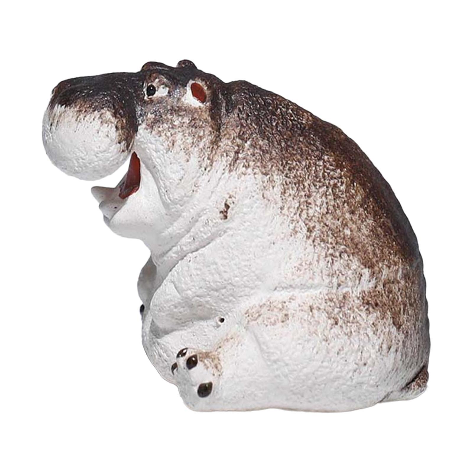 Miniature Animal Figurine Small Animal Statue for Living Room Bookcase Decor